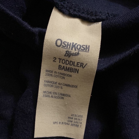 Oshkosh turtleneck navy and white - Picture 2 of 3